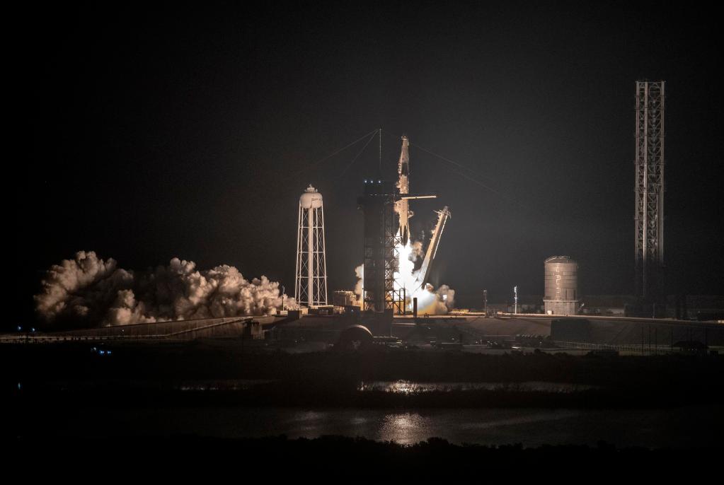 Vista del despegue de la misión Crew-6 en el Centro Espacial Kennedy de la NASA, en Florida (EE.UU.), el pasado 2 de marzo de 2023. EFE/Cristóbal Herrera