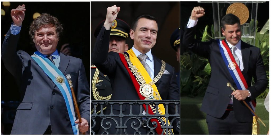 Latinoamérica rompe la tendencia a la izquierda en 2023 y polariza el mapa