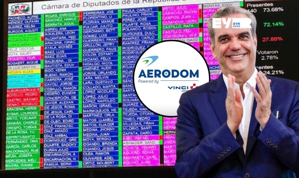 Diputados aprobaron modificación a contrato Aerodom sin leerlo y con informe disidente de opositores