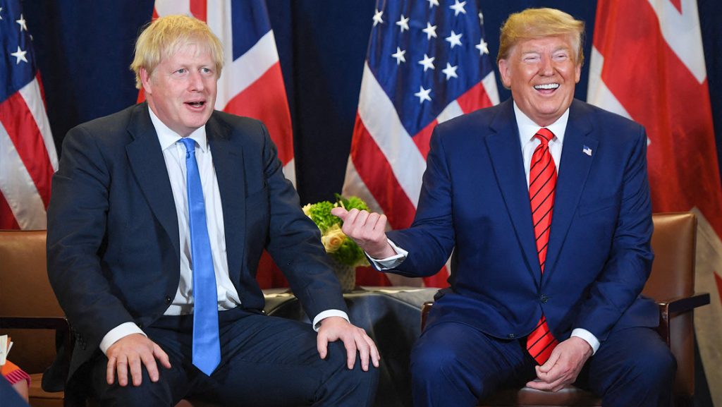 Boris Johnson Trump