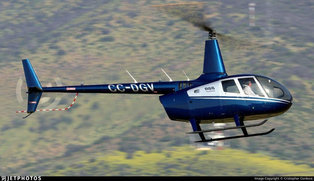 Piñera helicóptero